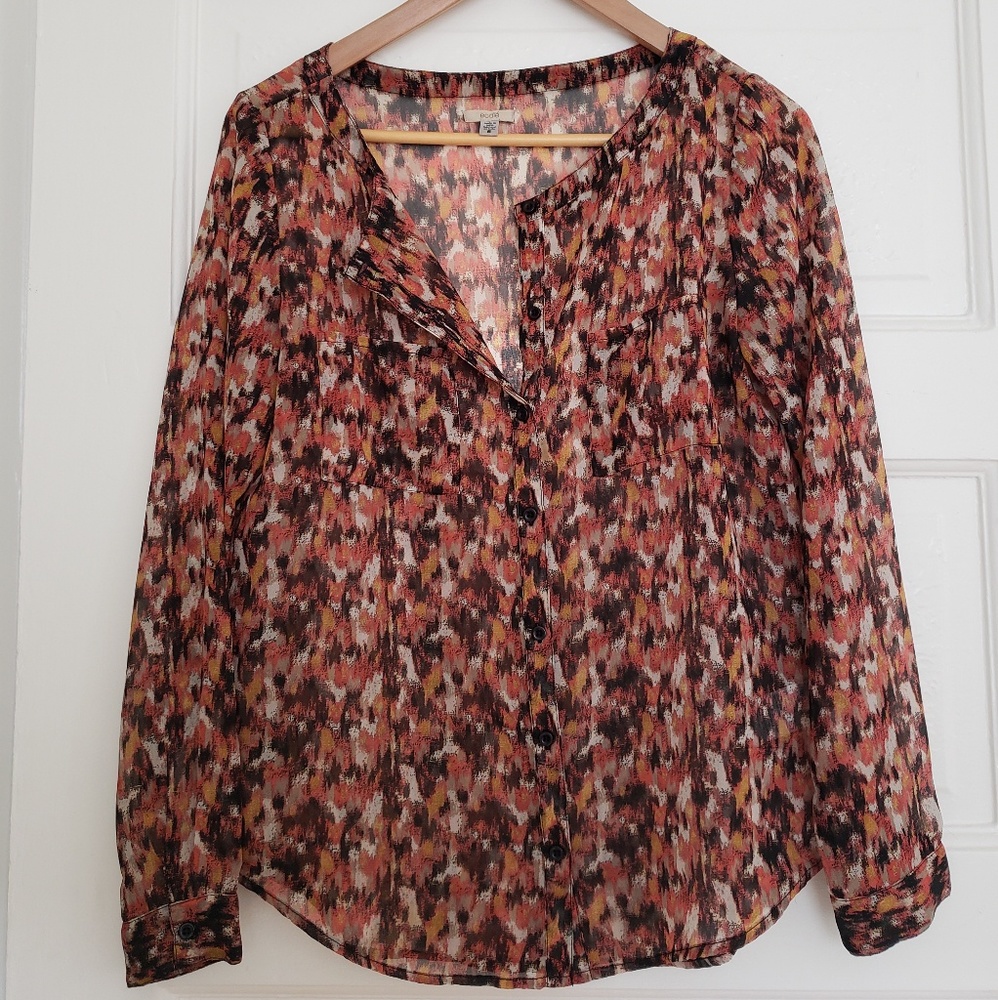 Multicolored top
